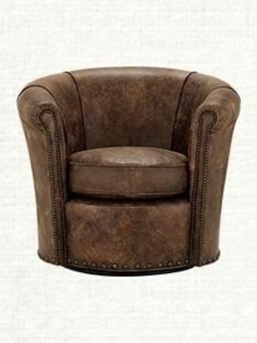 Small Leather Swivel Chairs - Foter