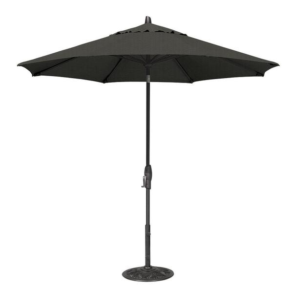 Wind resistant umbrella collar tilt
