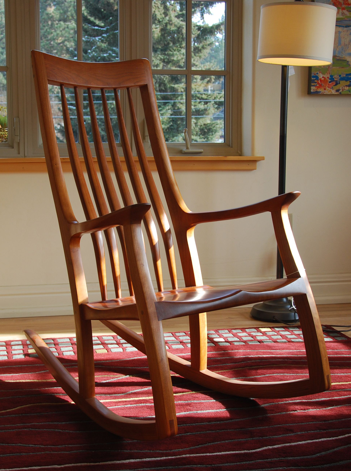 Wooden rocking chairs 6