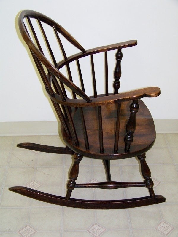 190 antique windsor rocking chair 1