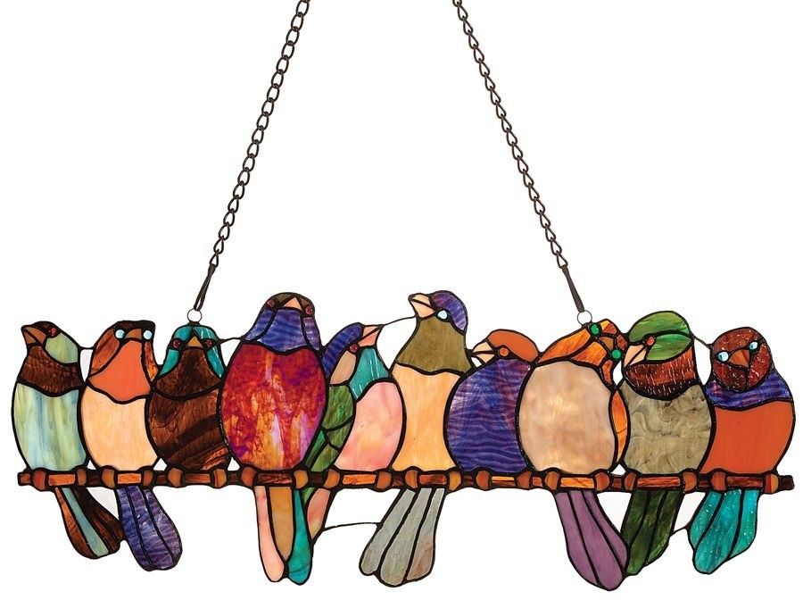 Birds On A Wire Stained Glass - Ideas On Foter