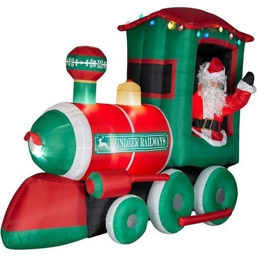 Outdoor Christmas Train Decoration - Ideas on Foter