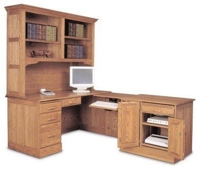 Oak L Shaped Desk Ideas On Foter