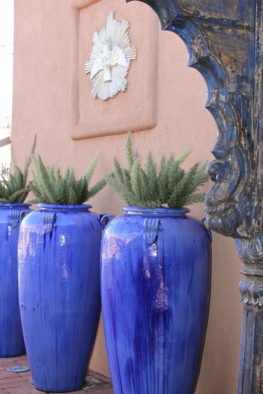 Large outdoor planters