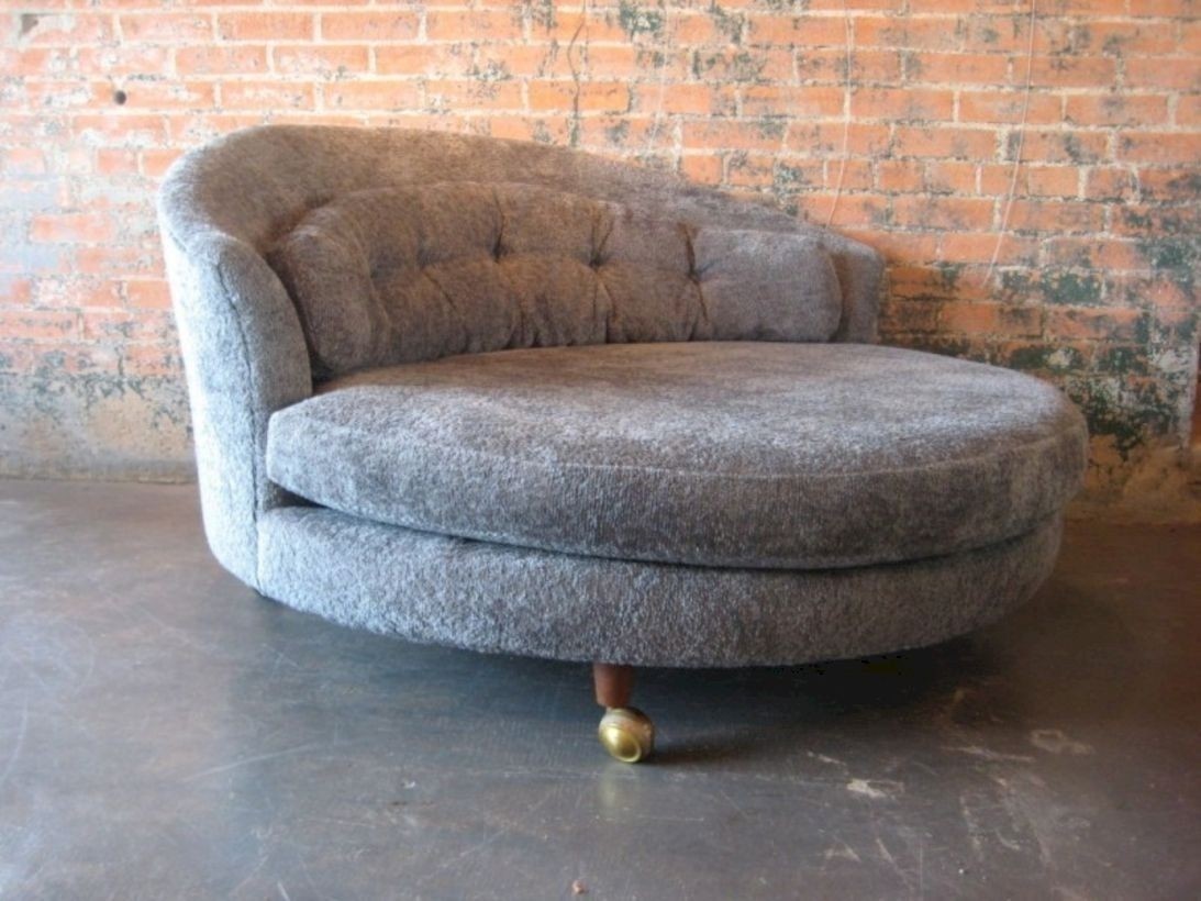 Large Round Lounge Chair