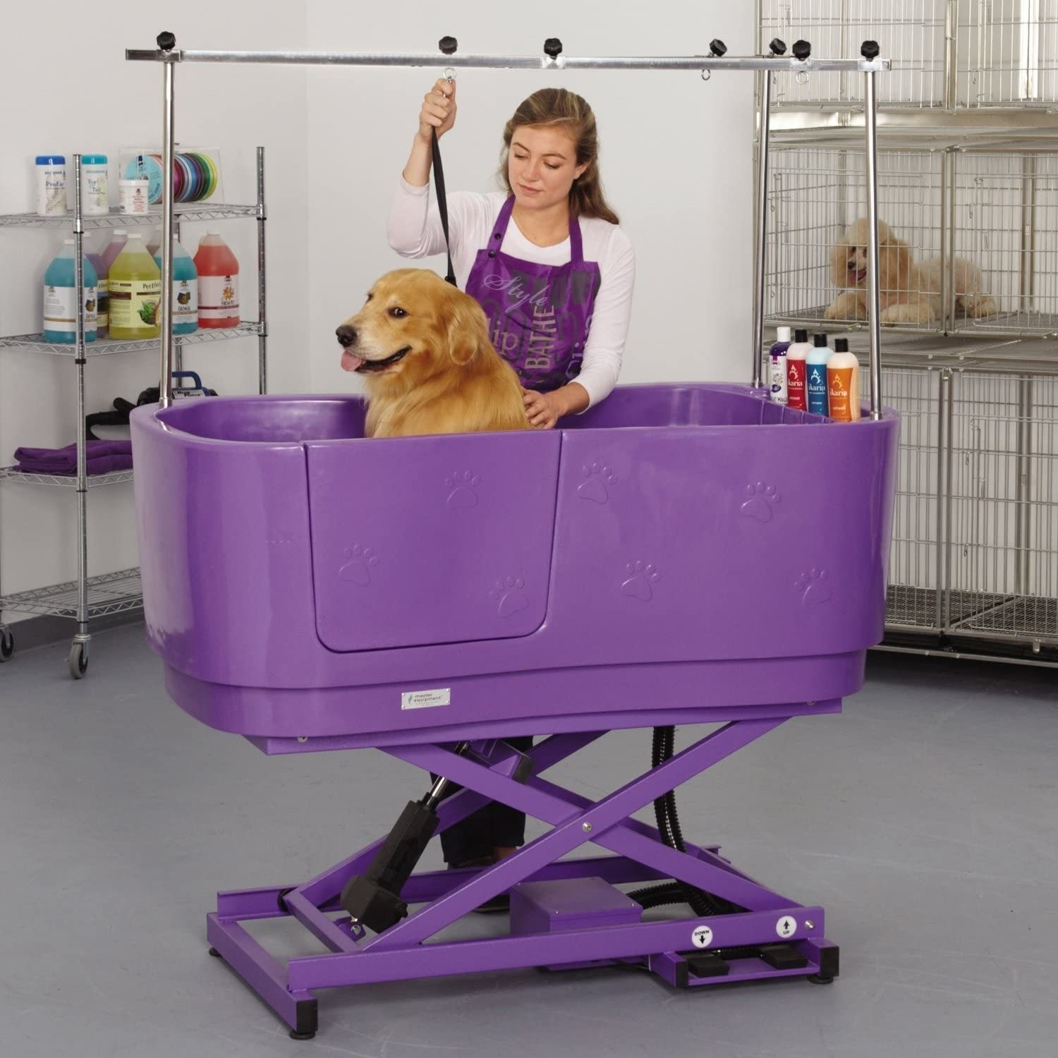 Professional dog outlet bath tub