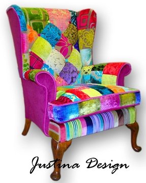Patchwork Armchairs - Foter
