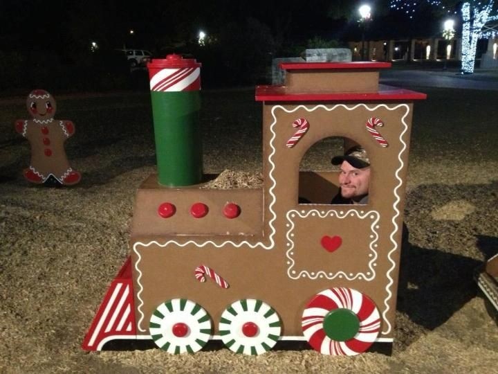 Outdoor Christmas Train Decoration  Ideas on Foter