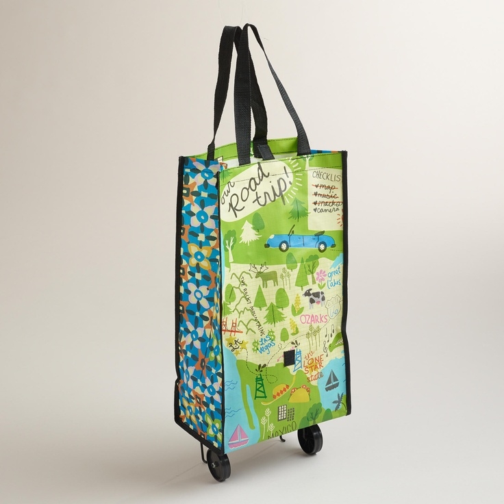 Folding Shopping Bags on Wheels - Ideas on Foter