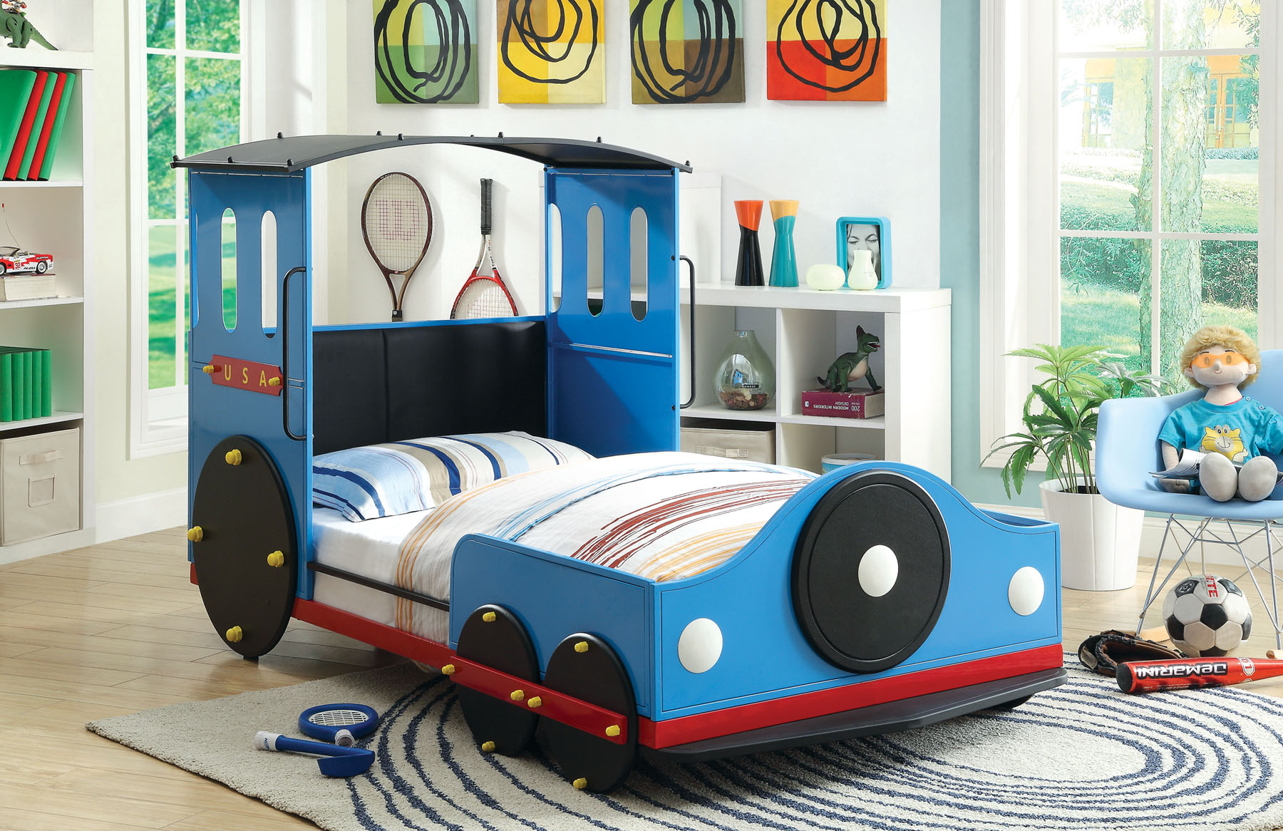 Train beds for toddlers