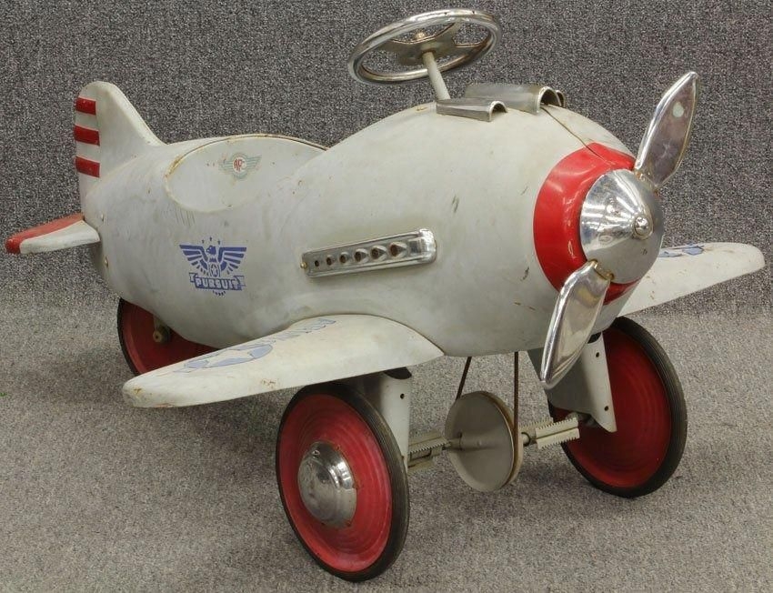 airplane pedal car