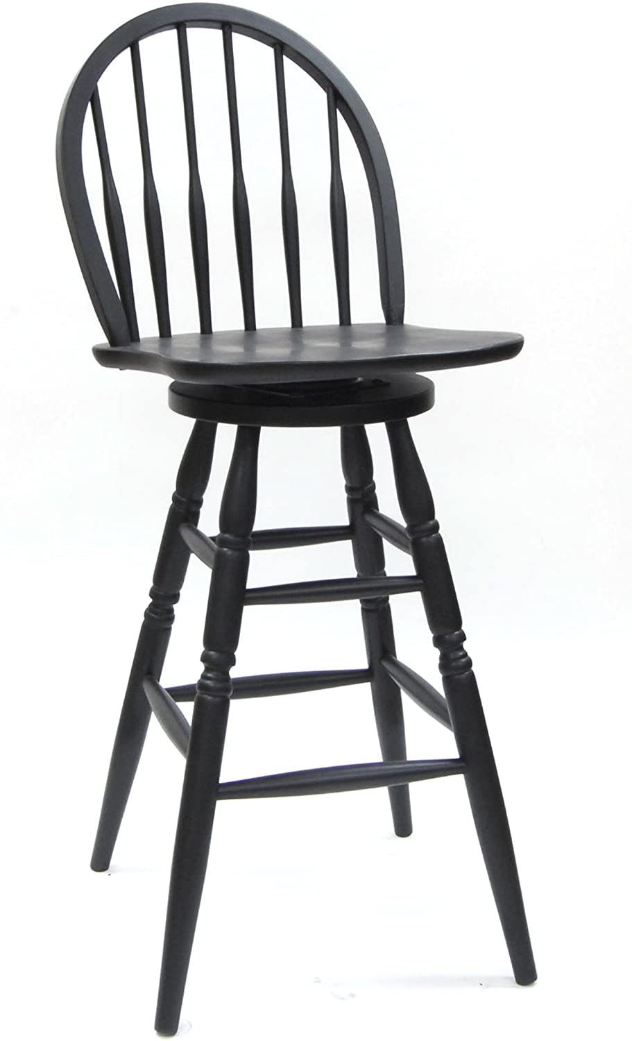 Top Black Windsor Bar Stools Of All Time Don T Miss Out Stoolz   162 Windsor Swivel Bar Stool Antique Black 