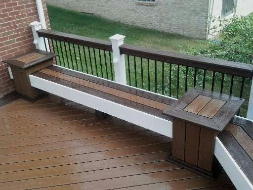 Deck benches 7