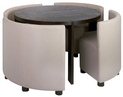 Dwell round dining table set