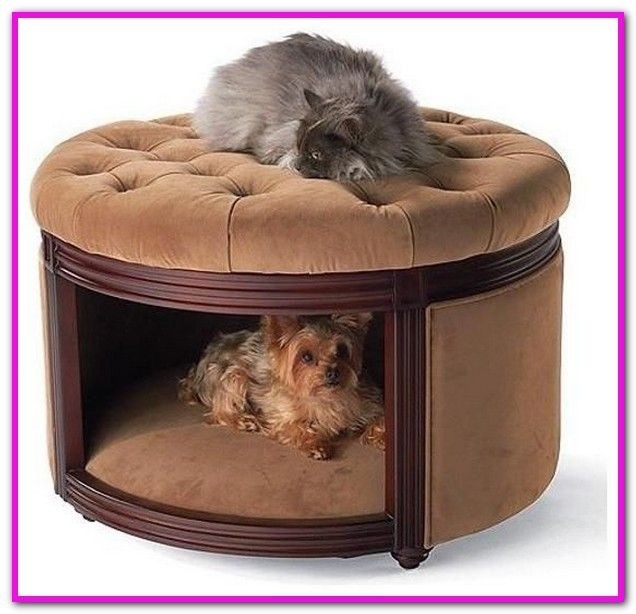 cat pouf bed