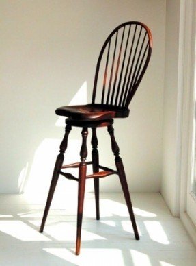 Windsor chairs windsor tall swivel stool high back