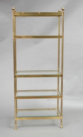 Glass Shelf Etagere Ideas On Foter