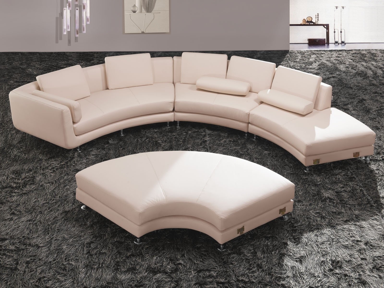 Circular sectional couch 1