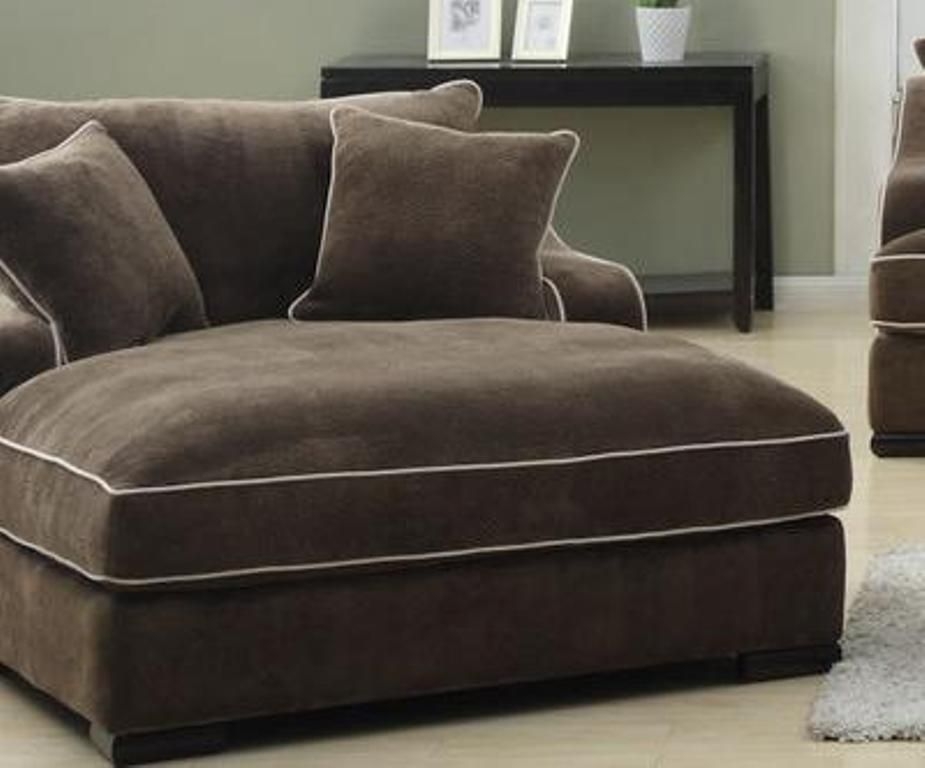 Double chaise lounge couch