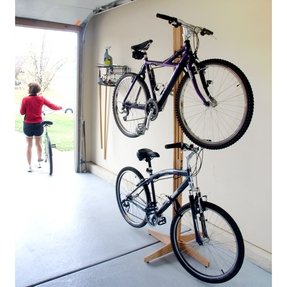 floor standing bike rack