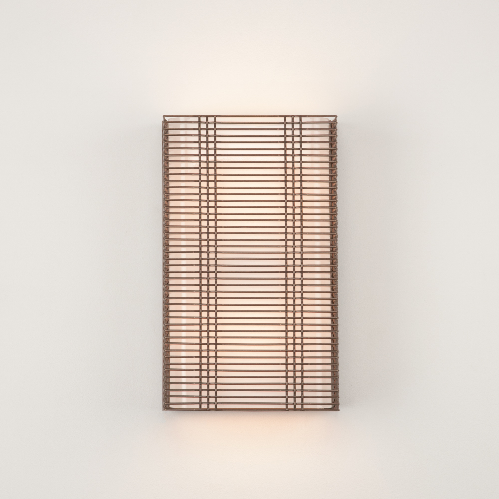 Mesh downtown cover wall sconce by hammerton