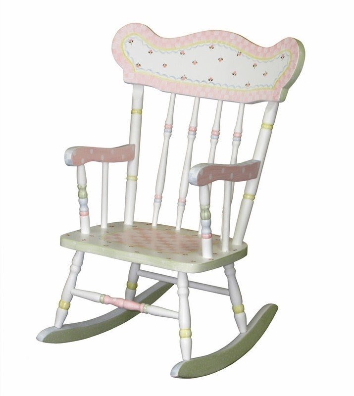 Rocking chairs childs rocking chair with serendipity motif