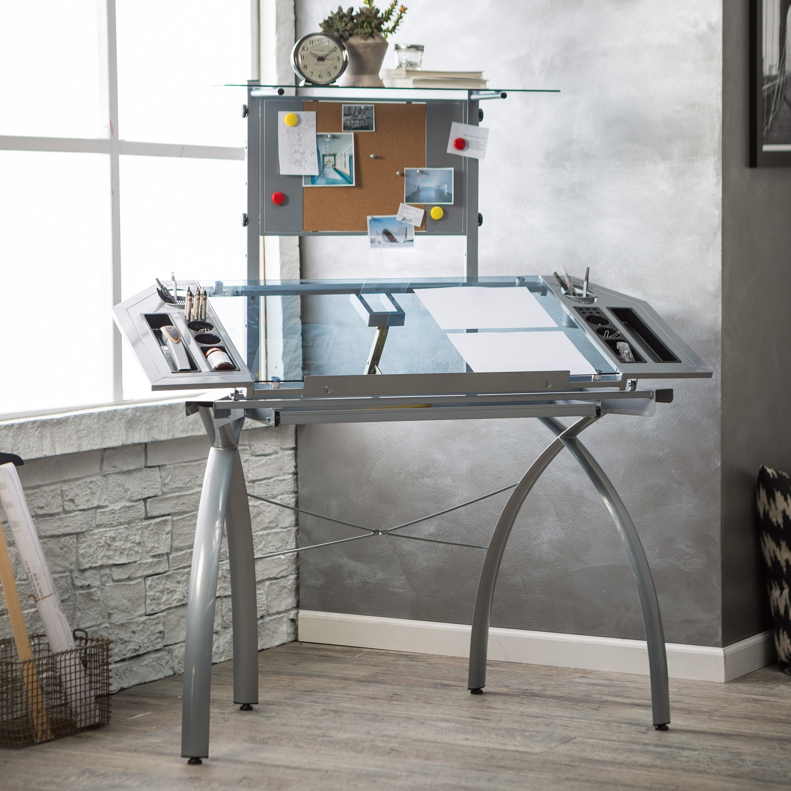 Glass Drafting Tables - Foter