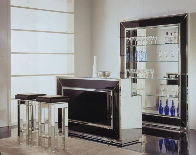 Venetian luxury glass home bar furniture