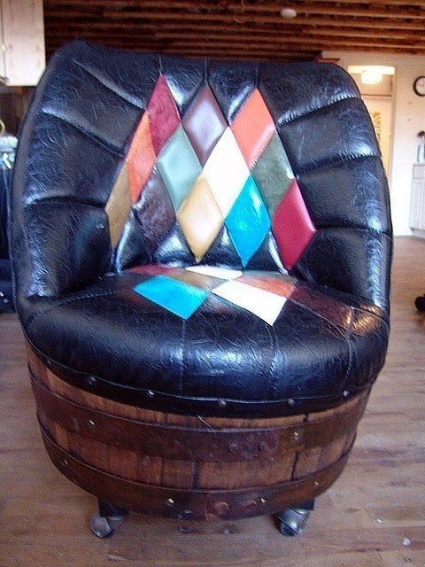 Vintage barrel deals chairs for sale