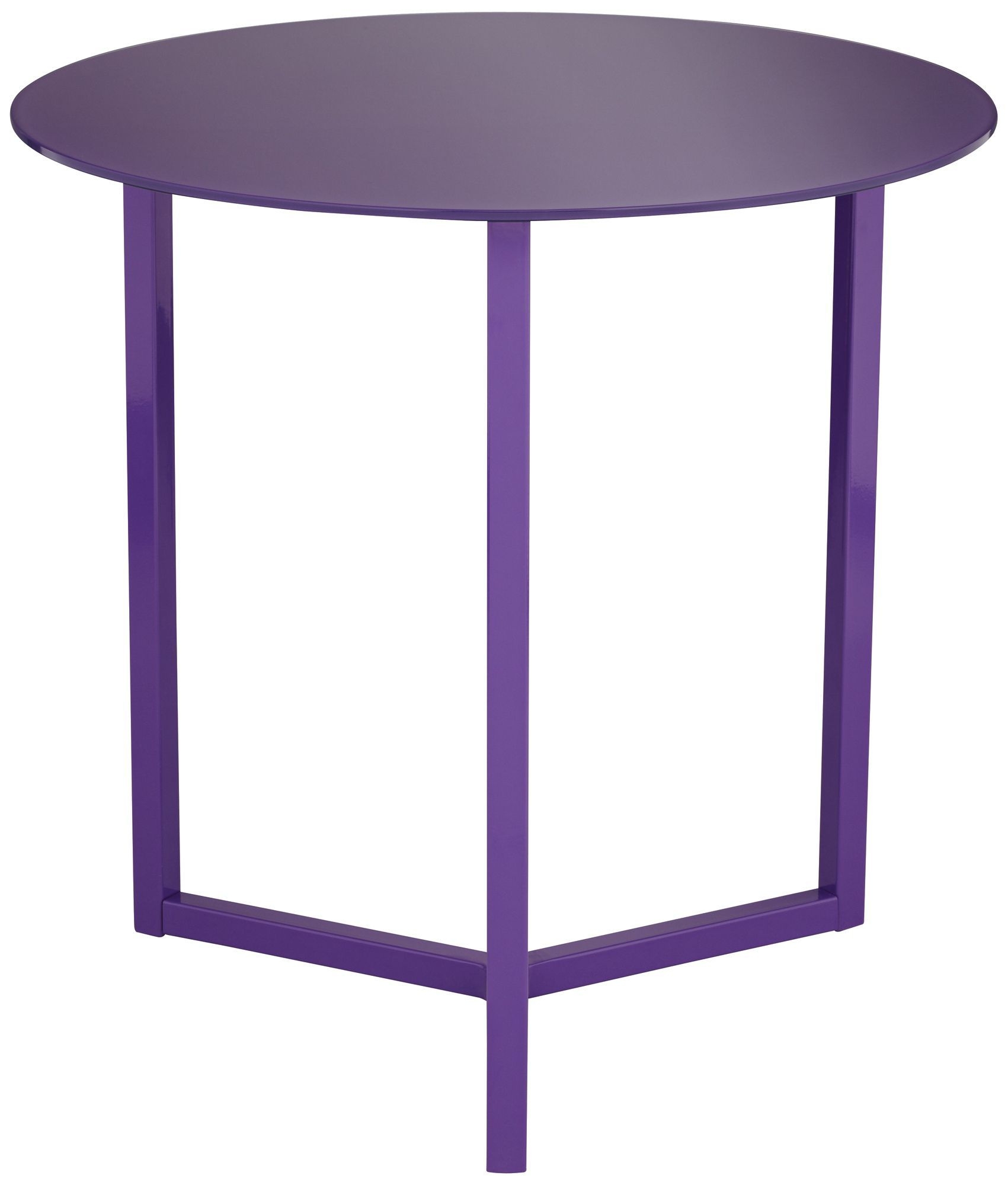 Brunetta purple accent table modern side tables and end tables