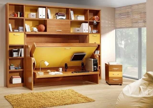 student loft bed with desk