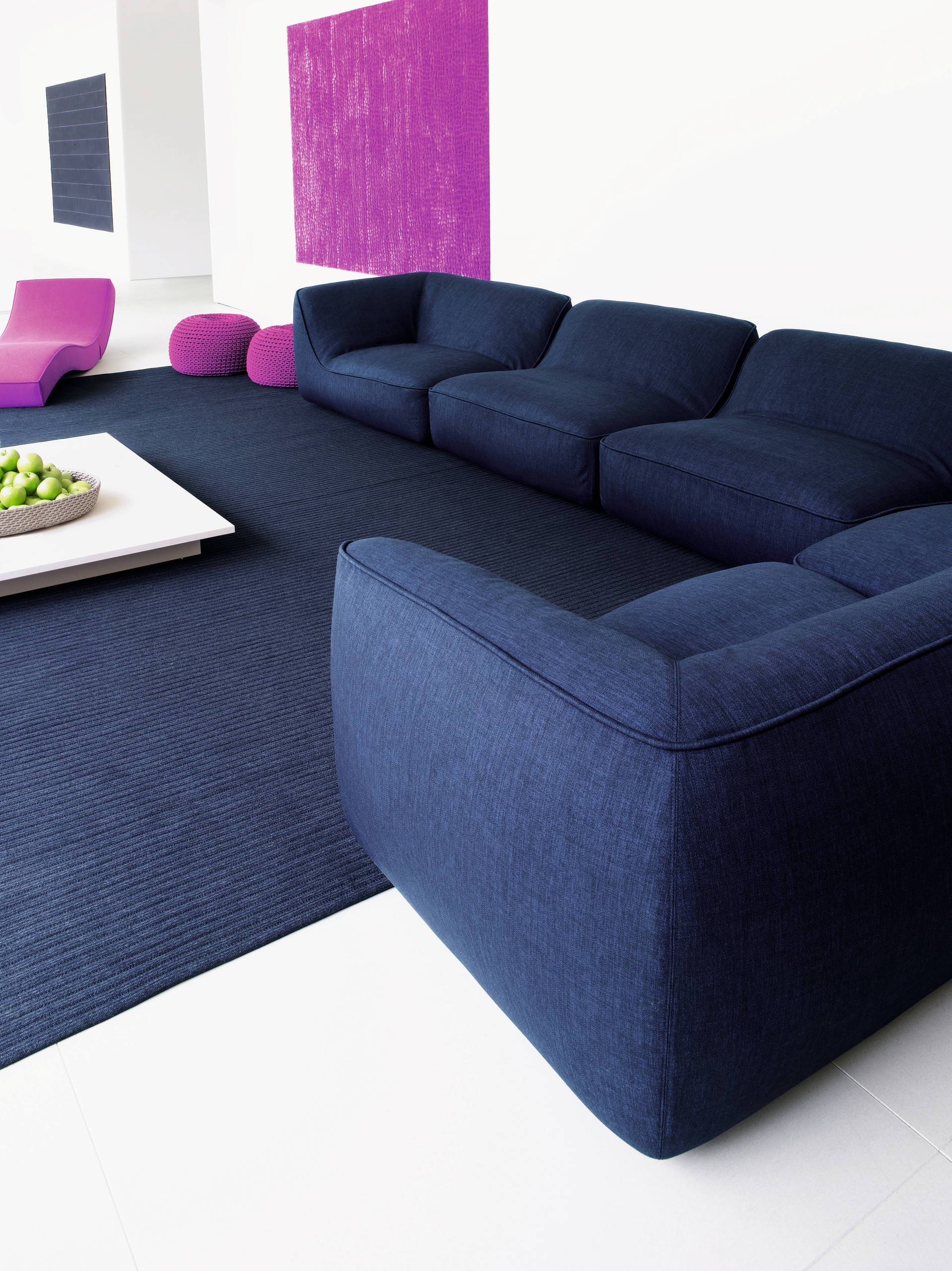 Home sectional sofas 11 cool navy blue sectional sofa digital