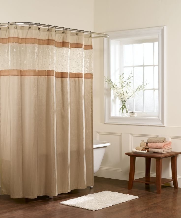 Buena Vista Polyester Fabric Shower Curtain