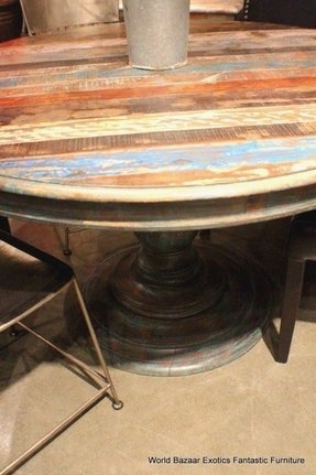 Round Dining Table Pedestal Base - Foter