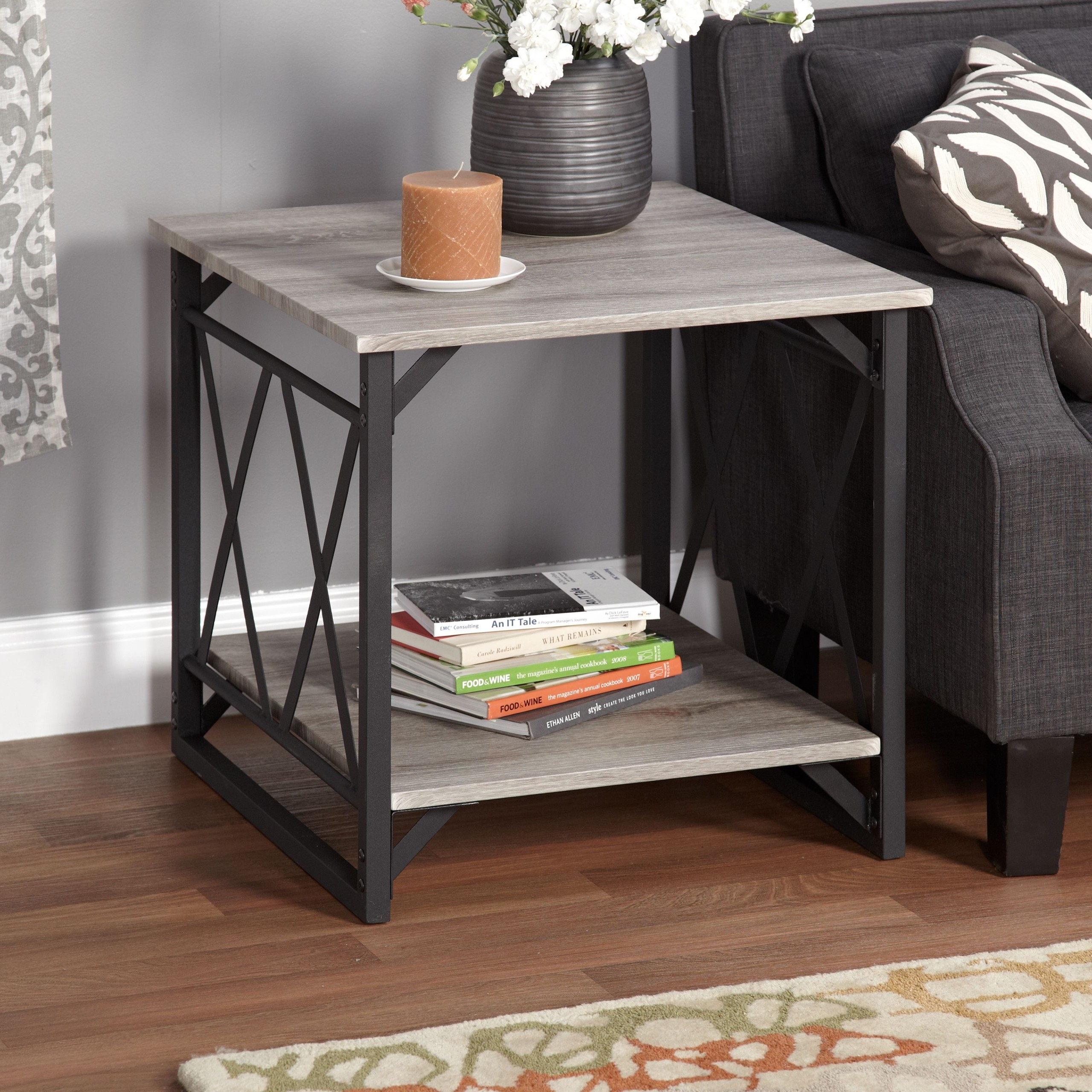 gray coffee tables and end tables