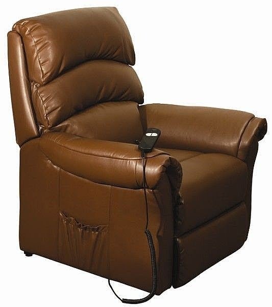 Relaxateeze genoa lift tilt chair in brown