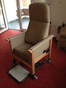 Suffolk Rehab Armchair Wheelchair For Oap Disabled Use Adjustable Seat Back