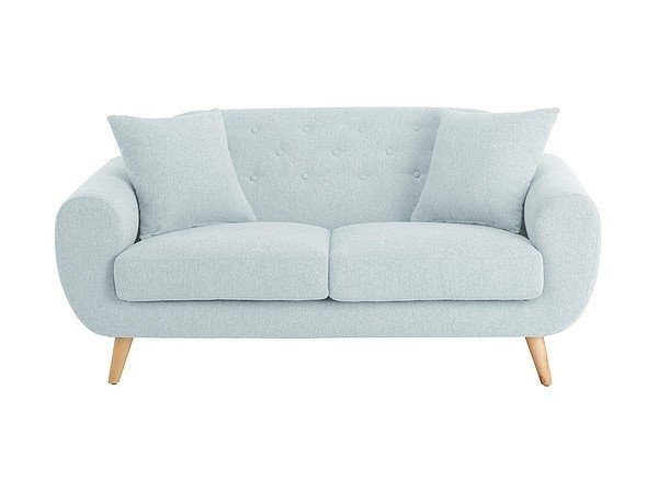 Arnold medium sofa in maxwell sky blue