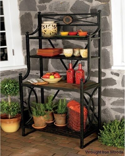 forged iron bath rack