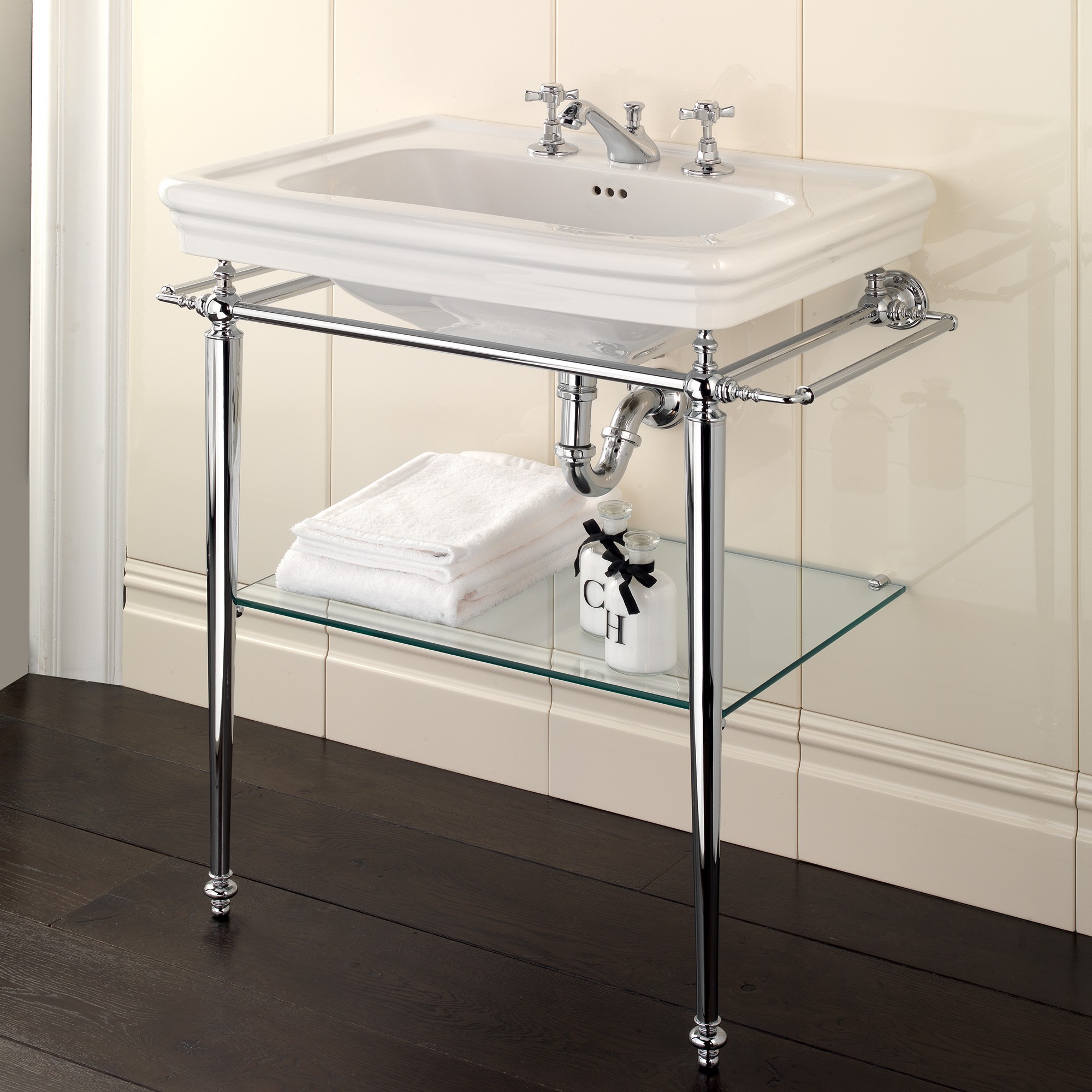 Pedestal Sinks With Towel Bar - Foter