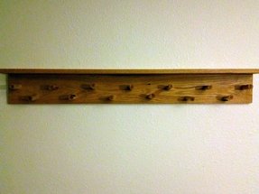 Wall Coat Rack With Shelf Ideas On Foter