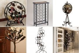 Metal Wine Racks Floor Ideas On Foter