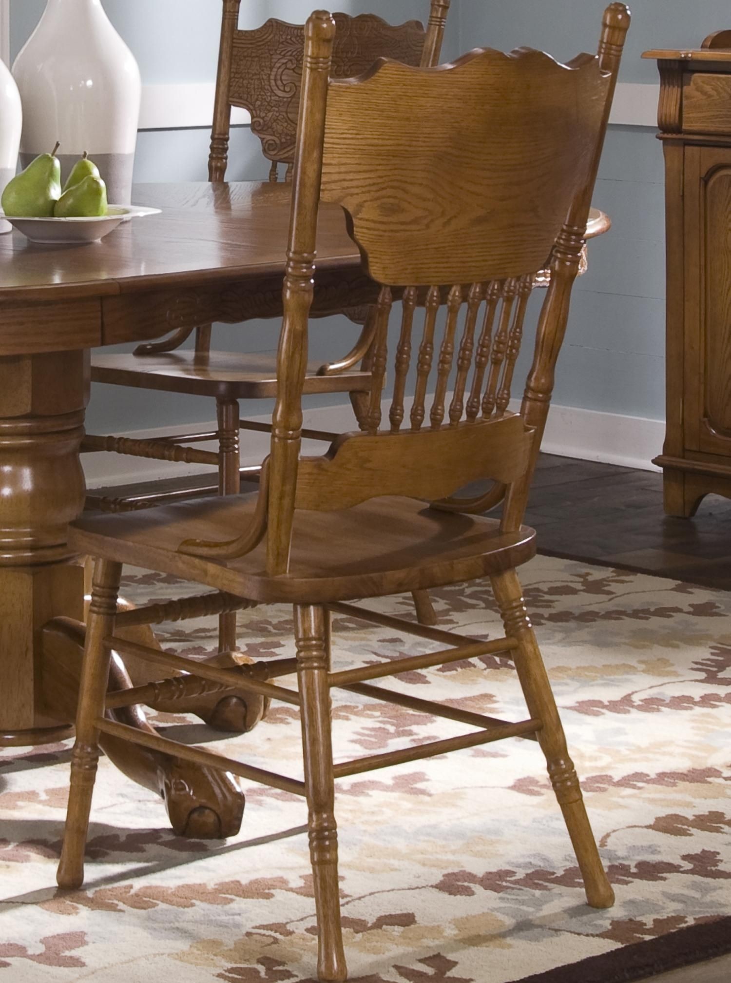 Oak Pressed Back Chairs Foter