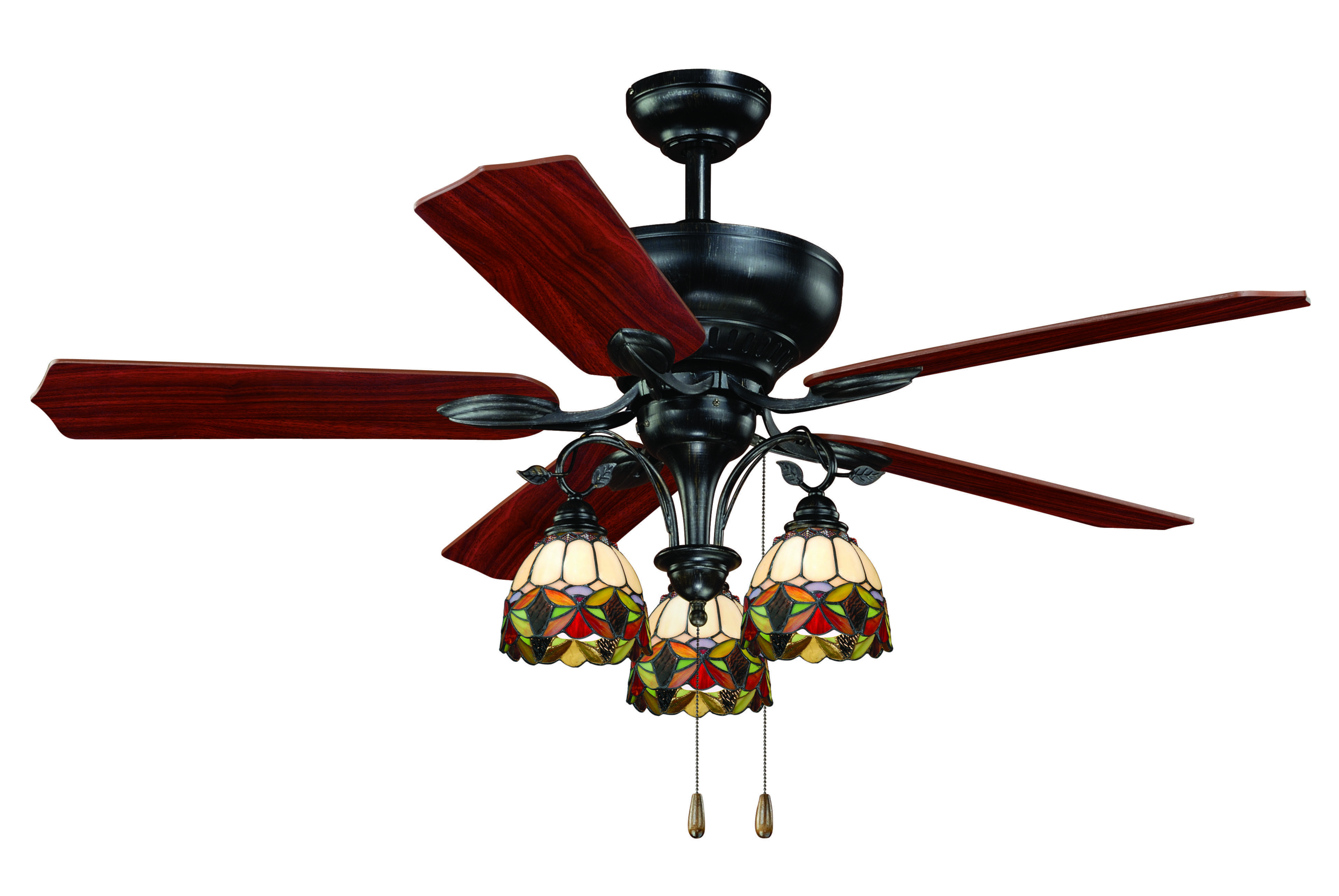 Tiffany Style Ceiling Fan Light Shades Ideas on Foter