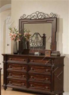 Wood And Wrought Iron Bedroom Sets - Foter