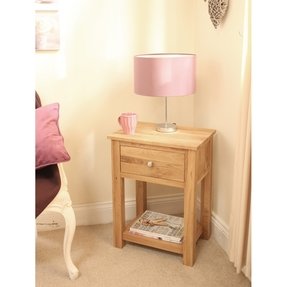 Oak End Tables With Drawers - Foter