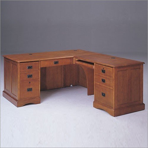 Oak L Shaped Desk Ideas On Foter