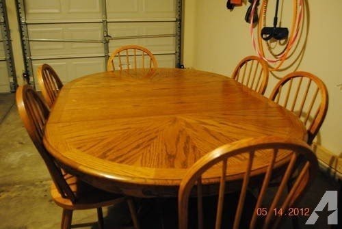 Round Dining Table For 6 With Leaf - Ideas on Foter