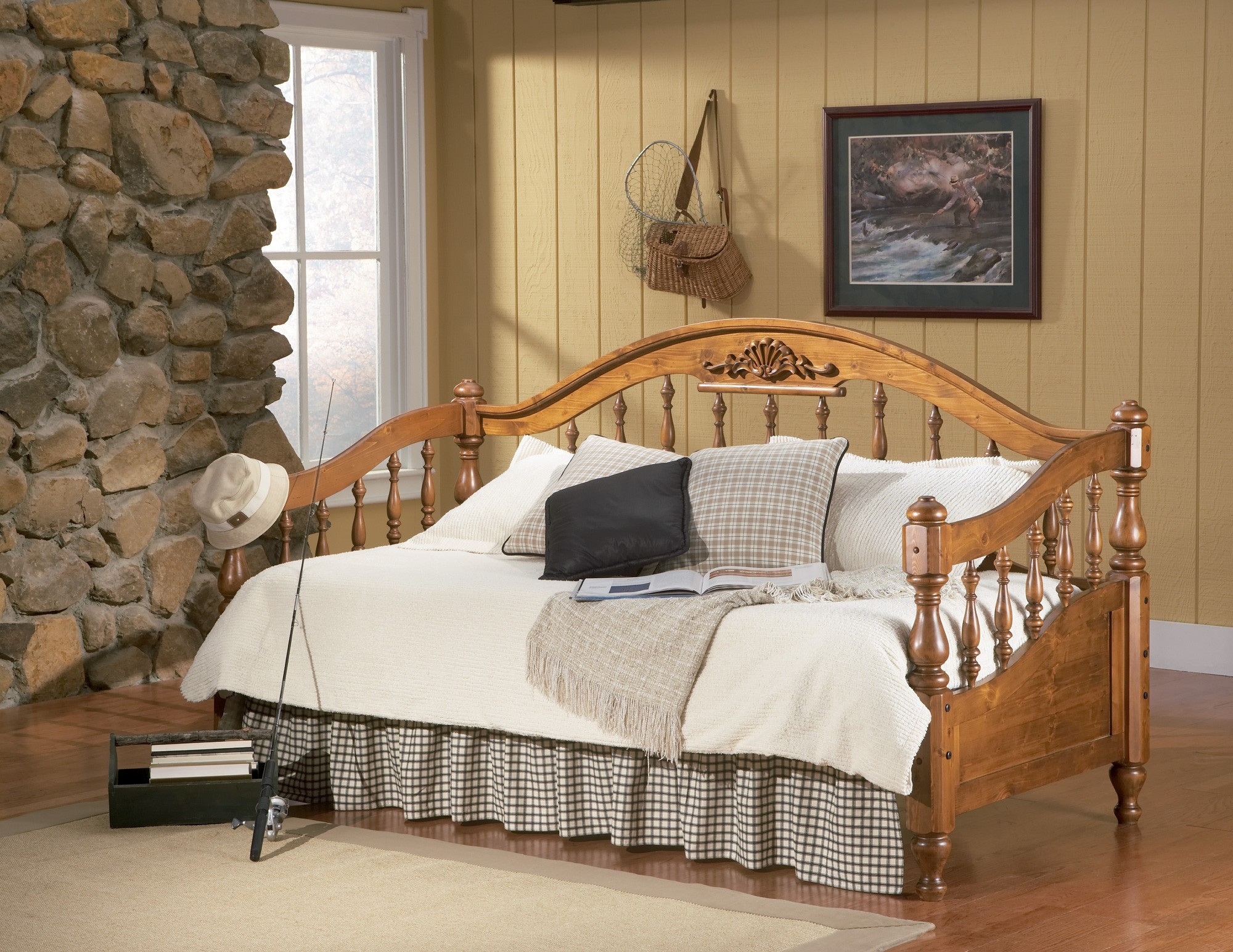 Solid Wood Daybed With Trundle Ideas on Foter