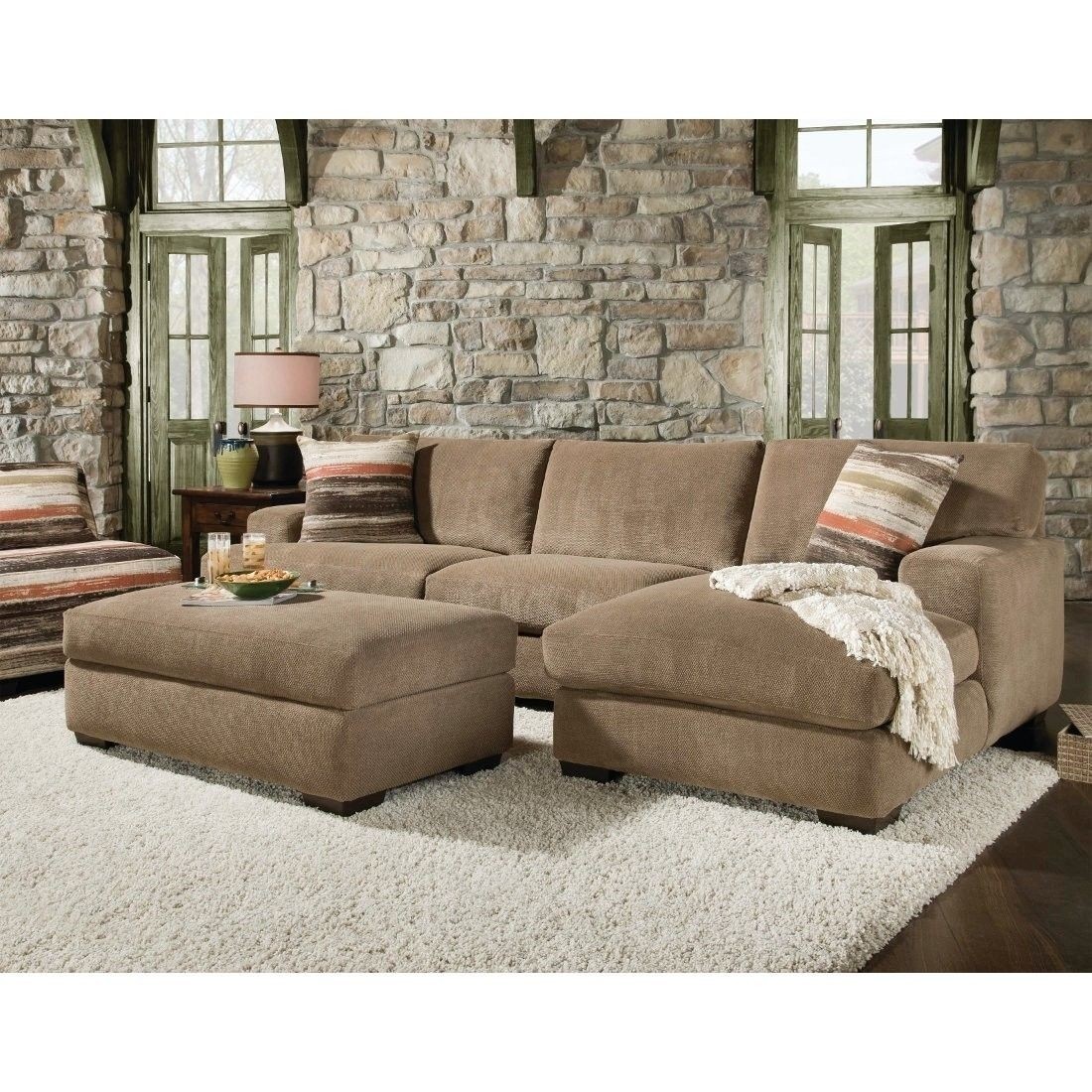 Small Scale Sectional Sofa Ideas On Foter   48b0 Small Sectional With Chaise By Corinthian 